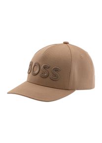 BOSS Damen Baseball Cap "Sevile", beige, casual, unifarben, Web, Baumwolle, Caps, mit Patch Logo