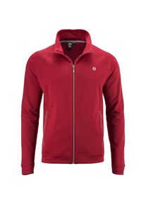 DEPROC Active Herren Softshelljacke "SHOENWOOD MEN", rot, sportlich, Gr. 58, 60% Polyester; 40% Baumwolle, Jacken, Kontrastreissverschluss
