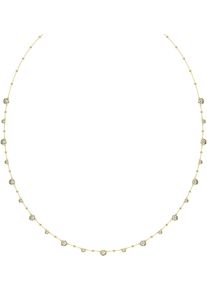 Swarovski Damen Kette mit Anhänger "Imber, Rundschliff, 5680091", Metall, L: 80cm B: 7mm, gold, Metall, B:7mm, Halsketten, mit Swarovski Kristall