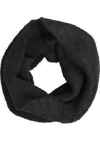 Damen Loop, schwarz, casual, Capelli New York, unifarben, Strick, Materialmix, Modetücher, mit kuscheligem Tragegefühl