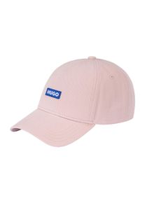 HUGO BLUE Damen Baseball Cap "Jinko", rosa, casual, unifarben, Stoff, Baumwolle, Caps, mit Logopatch UNISEX