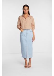 RICHROYAL Damen Jeansrock, blau, feminin, Gr. 25, Web, Obermaterial: 98% Baumwolle, 2% Elasthan, Röcke