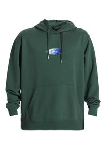 Quiksilver Herren Hoodie "Saturn N.A.R.", grün, Gr. S, 45% Baumwolle, 40% Baumwolle, 15% Polyester, Sweatshirts