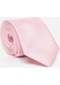 MONTI Damen Krawatte "LUIGI", rosa, Seide, Krawatten, aus reiner Seide mit edler Twill-Struktur – 7 cm breit