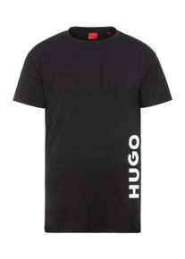 HUGO UNDERWEAR Damen Nachthemd "UNITE_NIGHTY", Gr. S, schwarz, Jersey, Obermaterial: 93% Viskose, 7% Elasthan, unifarben, kontrastfarbene Details,