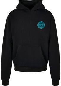 Merchcode Herren Kapuzensweatshirt "Merchcode Dance Under Stars Oversized Hoody", schwarz, Gr. M, bedruckt, 100% Baumwolle, Sweatshirts