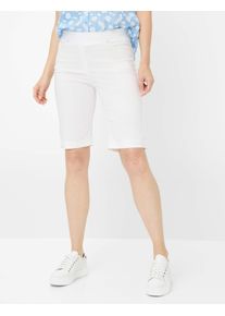 Damen Bermudas "Style PAMINA BERMUDA", weiß, Gr. 50, RAPHAELA BY Brax, 96% Baumwolle, 4% Elasthan, Hosen