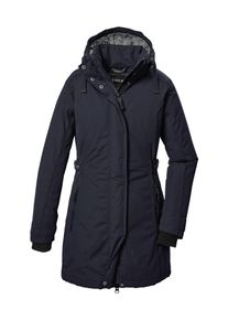 G.I.G.A. by Killtec Damen Parka "GW 70 WMN PRK", blau, sportlich, Gr. 36, G.I.G.A. DX BY KILLTEC, Oberstoff: 88% Polyester, 12% Baumwolle, Futter: 100% Polyester,