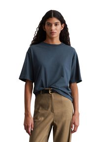 Marc O'Polo MARC O'POLO Damen T-Shirt "mit TENCEL Modal"muted blau, Basic, Gr. S, unifarben, Obermaterial: 48% Modal, 48% Baumwolle, 4% Elasthan, Shirts