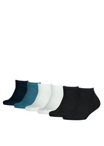 Tommy Hilfiger Damen Sneakersocken "TH CHILDREN SNEAKER 6P ECOM", Gr. 31, schwarz-weiß, Baumwollmischung, Socken, Mit kleinem Rippenbündchen
