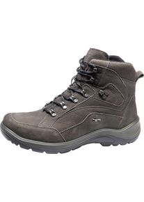 Waldläufer WALDLÄUFER Herren Schnürboots "HAYO", Gr. 11,5, grau, Nubukleder, sportlich, Schuhe, Outdoorboots, Stiefelette, Wanderschuh mit TEX-Membran, G-Weite