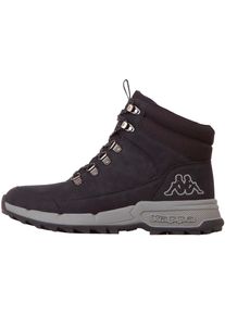 Kappa Damen Schnürboots, Gr. 46, grau, Synthetik, sportlich, Schuhe, Winterstiefel, Schnürstiefel, Winterschuhe