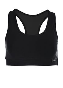 WINSHAPE Damen Sport-Bustier "WVR1", schwarz, Gr. XS, Obermaterial:u00a090% Baumwolle, 10% Elasthan, BHs