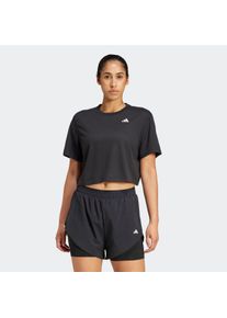 Damen T-Shirt "TE MIN TEE", schwarz, sportlich, Gr. XXL, adidas Performance, Obermaterial: 70% Polyester, 30% Viskose, Shirts