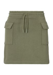 HUGO BLUE Damen Webrock "Nolara", grün, casual, Gr. XXL, unifarben, Web, Obermaterial: 100% Baumwolle, Röcke, mit tonalen Schriftzug