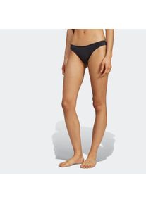 Damen Bikini-Hose "ESSENTIALS BIKI", schwarz-weiß, sportlich, Gr. 38, adidas Performance, Obermaterial: 81% Polyester, 19% Elasthan, Badehosen