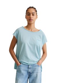 Marc O'Polo Damen T-Shirt, blau, casual, Gr. S, MARC O'POLO DENIM, Obermaterial: 100% Baumwolle, Shirts