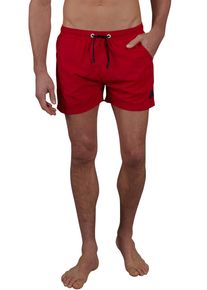 Ceceba Herren Badeshorts "Rio", rot, modisch, Gr. L, unifarben, Popeline, Polyamid, Polyester, Badehosen, mit großem Größenlauf