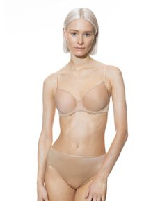 Mey Damen Bügel-BH "JOAN", Gr. 70, beige, Single Jersey, Obermaterial: 77% Polyamid, 23% Elasthan, feminin, BHs, Full-Cup, Zierträger verstellbar
