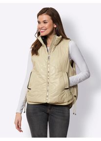 Heine Damen Steppweste, beige, Gr. 34, unifarben, 100% Polyamid, Wattierung:100% Polyester, Westen