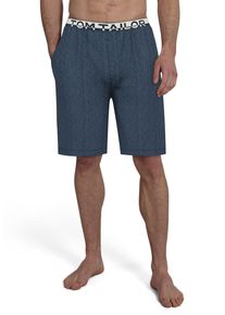 Tom Tailor Herren Bermudas "Brügge", Gr. 50, blau, Single Jersey, Obermaterial: 60% Baumwolle, 40% Polyester, casual, Hosen, mit Logo-Bund