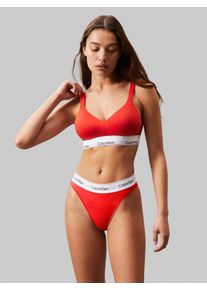 Damen Bralette "LIFT BRALETTE", Calvin Klein Underwear, Gr. XSmolten, Jersey, Obermaterial: 53% Baumwolle, 35% Modal, 12% Elasthan, casual, BHs, mit
