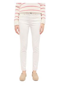 Mustang Damen 5-Pocket-Hose "Damen Style Shelby Skinny", weiß, casual, Gr. 30, unifarben, 89% Baumwolle, 9% Elastomultiester, 2% Elasthan, Hosen