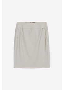 Cinque Damen Bleistiftrock "CICONS", beige, casual, Gr. 40, Web, Obermaterial: 53% Polyamid, 43% Schurwolle, 4% Elasthan, Röcke, Mit