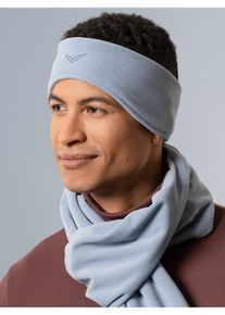TRIGEMA Herren Stirnband "TRIGEMA Fleecestirnband", blau, sportlich, Gr. 3, Kunstfaser, Mützen