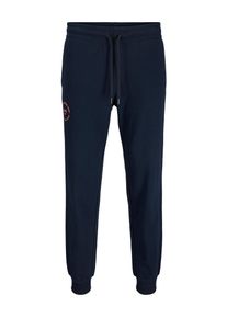 Jack & Jones JACK & JONES Herren Sweathose "JPSTGORDON JJSIMON SWEAT PANTS NAF", blau, modisch, Gr. S, unifarben, angeraute Sweatware, Obermaterial: 60%