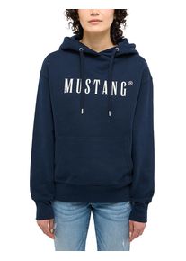 Mustang Damen Sweatshirt "Damen Style Margo", blau, casual, Gr. M, 100% Baumwolle, Sweatshirts