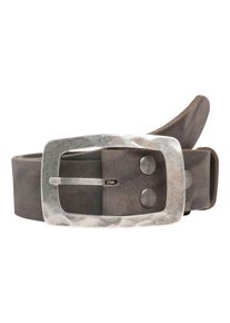 Damen Ledergürtel, grau, Gr. 80, RETTUNGSRING BY SHOWROOM 019, Gürtel