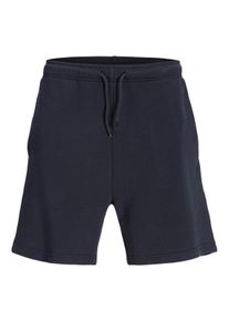 Jack & Jones JACK & JONES Herren Shorts "JPSTKANE CHARGE SWEAT SHORTS SRT SN", blau, modisch, Gr. XS, unifarben, Web, Obermaterial: 80% Baumwolle, 20% Polyester,