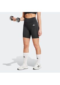 Damen Shorts "OPT ESS ST 7IN", schwarz, sportlich, Gr. XXL, adidas Performance, Interlock, Obermaterial: 85% Polyester, 15% Elasthan, Hosen