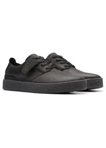 Clarks Herren Sneaker "Streethill Lace", Gr. 44, schwarz, Leder, casual, Schuhe, Schnürschuh mit Lederinnensohle