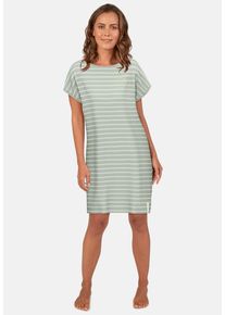 Tom Tailor Damen Nachthemd "Kenmare", Gr. 38, grün, Single Jersey, Obermaterial: 95% Baumwolle, 5% Elasthan, casual, Kleider