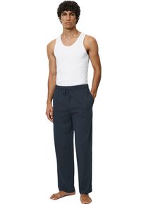 Marc O'Polo MARC O'POLO Herren Loungehose "Mix & Match Cotton", Gr. XXL, blau, Single Jersey, Obermaterial: 100% Baumwolle, unifarben, klassisch, Hosen, mit