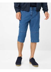 Eurex By Brax Herren Bermudas "Style BILL", blau, Gr. 54, 89% Baumwolle, 8% Elastomultiester, 3% Elasthan, Hosen