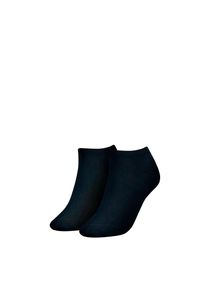 Tommy Hilfiger Damen Sneakersocken "TH WOMEN SNEAKER 2P", Gr. 35, blau, Baumwollmischung, Socken, Verstärkte Ferse und Spitze für zusätzliche