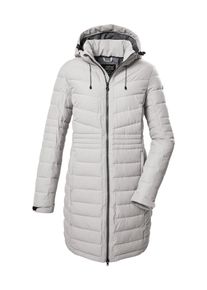 Killtec Damen Steppmantel "KOW 96 WMN QLTD CT", grau, sportlich, Gr. 42, Oberstoff: 100% Polyester, Futter: 100% Polyester, Wattierung: 100%