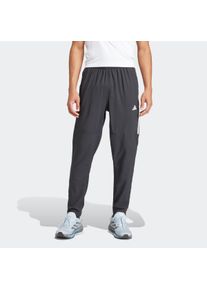 Herren Laufhose "OTR E 3S PANT", schwarz, sportlich, Gr. S, adidas Performance, clean, Obermaterial: 100% Polyester, Hosen