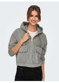 Only Damen Cordjacke "ONLKENZIE L/S CORD JACKET PNT NOOS"rock ridge, modisch, Gr. S, unifarben, Web, Cord, Obermaterial: 98% Baumwolle, 2% Elasthan,