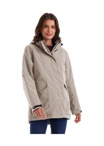 Killtec Damen Funktionsjacke "Damen Jacke", beige, sportlich, Gr. 46, Oberstoff: 100% Polyester, Futter 1: 100% Polyester/ Futter 2:/ Futter 3:/