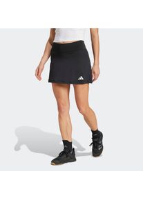 Damen Hosenrock "OPTIME SKORT", schwarz, sportlich, Gr. M, adidas Performance, Obermaterial: 77% Polyester, 23% Elasthan, Röcke