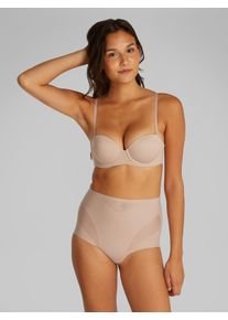 Damen Balconnet-BH "PUSH UP STRAPLESS", Calvin Klein Underwear, Gr. 75, beige, Obermaterial: 79% Polyamid, 21% Elasthan, unifarben, casual, BHs, mit
