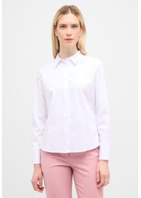 Eterna Damen Hemdbluse "REGULAR FIT", weiß, klassisch, Gr. 40, 100% Baumwolle, Blusen, EASY IRON (bügelleicht)