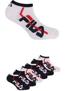 Fila Kinder Freizeitsocken "JUNIOR BOY INVISIBLE SOCKS", Gr. 31, blau, Baumwollmischung, bestickt, mehrfarbig, Socken, Bequemes Fußbett für optimalen
