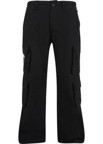MisterTee Herren Cargohose "MisterTee Deaths Head Pure Winter Trouser", schwarz, Gr. XXL, 100% Baumwolle, Hosen
