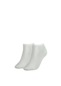 Tommy Hilfiger Damen Sneakersocken "TH WOMEN SNEAKER 2P", Gr. 35, weiß, Baumwollmischung, Socken, Verstärkte Ferse und Spitze für zusätzliche