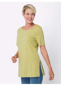 Classic Basics Damen Longshirt "Longshirt", grün, Gr. 40, unifarben, 100% Baumwolle, Shirts